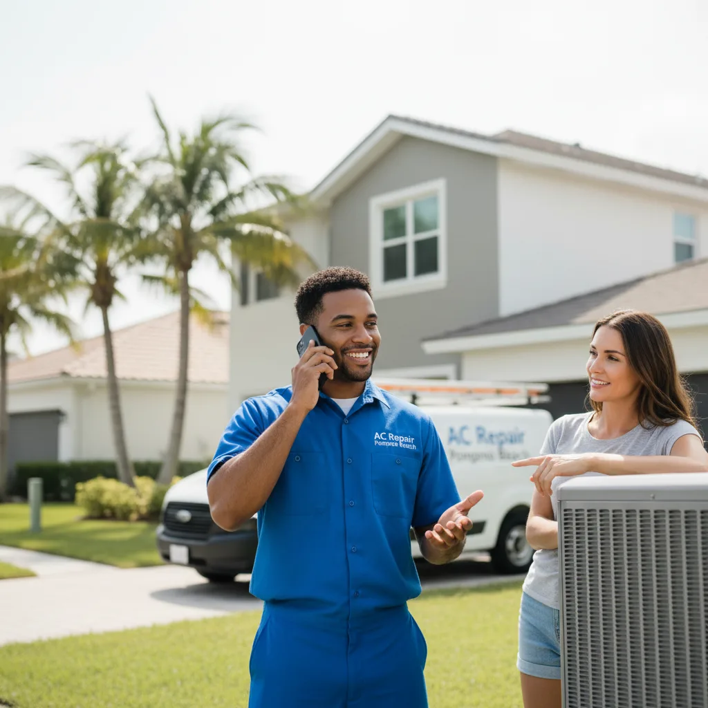 AC Repair Pompano Beach customer support in Elwood
